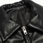 Unisex Oversized Custom Leather Racer Jacket for Men & Women - Image 2