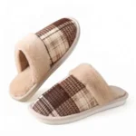 Women's Warm Fur Lined Snow Boots with Closed Toe & TPR Sole