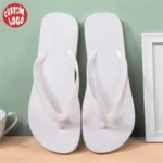 Printed Rubber Ladies Indoor Flip Flops - Image 3