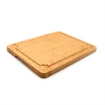 Bamboo Cutting Board with Juice Groove & Grip Handle - Image 2