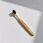 Natural Bamboo Charcoal Toothbrush with Wooden Handle