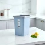 Space Saving Plastic Trash Can for Kitchen & Bathroom - Image 2