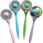 Cloud Ring Rotating Ballpoint Pen for Students - Image 3