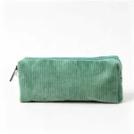 Corduroy Makeup & School Pencil Pouch - Image 2