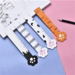 Creative 15cm Wooden Student Drawing Ruler with Custom Logo - Image 2