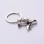 Custom Metal Aircraft Keychain for Promotional Gifts - Image 2