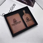 Custom Logo Passport Cover & Luggage Tag Travel Set