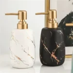 Ceramic Marble Texture Handwash Dispenser Bottle - Image 2