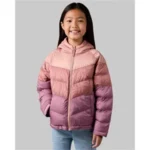 KIDS HOODED PUFFER JACKET