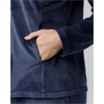 WOMEN'S SOFT VELOUR HOODED FULL ZIP - Image 5