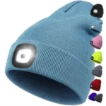 Outdoor Sports Knit LED Light Beanie