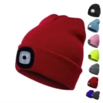 Outdoor Sports Knit LED Light Beanie - Image 3