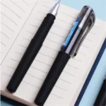 A7 Leather Cover Pocket Notebook with Strap - Image 3