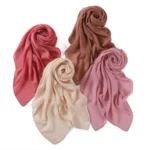 Chiffon Square Scarf for Headband & Shawl Wrap - Image 4