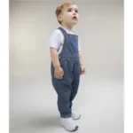Kids Denim Dungarees - Image 3