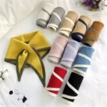Women's Soft Knit Triangle Winter Scarf - Image 7