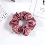 Satin Silk Hair Scrunchies for Girls