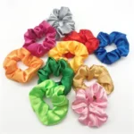 Satin Silk Hair Scrunchies for Girls - Image 6