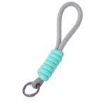 Rope Woven Metal Keychain Ring with Custom Logo - Image 6