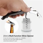 Custom Logo Stainless Steel 4-Piece Wine & Bar Tool Set - Image 4