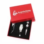 Custom Logo Stainless Steel 4-Piece Wine & Bar Tool Set