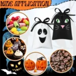 Reusable Halloween Pumpkin & Ghost Felt Trick-or-Treat Bag - Image 6