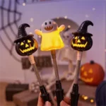 Halloween LED Pumpkin Glow Stick Wand Party Favor - Image 5