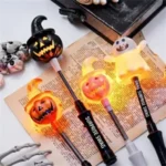 Halloween LED Pumpkin Glow Stick Wand Party Favor