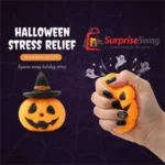 Halloween Pumpkin Squeeze Stress Toy