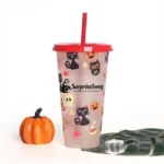 Halloween Color-Changing Ghost Plastic Tumbler Cup