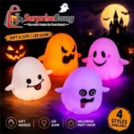 Glowing Ghost Slow Rebound Halloween Stress Relief Toy