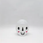 Halloween LED Flashing Ghost Plastic Cup with Straw - Image 5