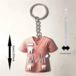 Acrylic Dentist Uniform Keychain for Medical Staff Gifts - Image 2