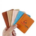 Slim PU Leather 4-Slot Credit Card Holder Wallet