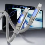 240W Type C Aromatherapy Fast Charging Cable with LED Light