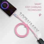 240W Type C Aromatherapy Fast Charging Cable with LED Light - Image 3