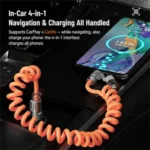 Aromatherapy 240W 4-in-1 Fast Charging Cable with LED Light - Image 2