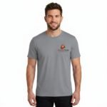 Men's Athleisure Everyday Plain Tee With Custom Logo