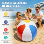 Eco Custom Logo PVC Beach Ball Large Promotional Inflatable - Image 5