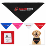 Custom Logo rPET Pet Bandana Recycled Promo Gift