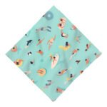 Custom Logo Printed Cotton Bandana Promotional Wear - Image 3