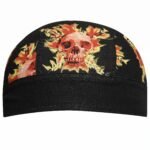 Hellfire Biker & Cook Tie-Back Headwrap With Custom Design - Image 3