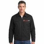 Classic Utility Haringon Jacket With Custom Promotional Logo