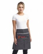 Professional Half Bistro Waist Apron With Custom Logo