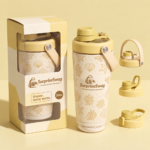 20oz Stainless Steel Insulated Protein Shaker Bottle