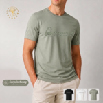 Men’s Bamboo Silk Short-Sleeve Business Shirt