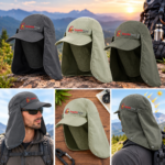 UV Sun Protection Utility Workwear Cap With Custom Logo - Image 4