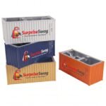 Multi-Compartment Container Desk Organizer with Custom Logo - Image 3