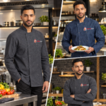 Durable Stain-Resistant Long Sleeve Culinary Chef Coat - Image 4