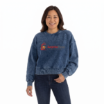 Women's Classic Crewneck Sweatshirt Relaxed Casual Fit - Image 2